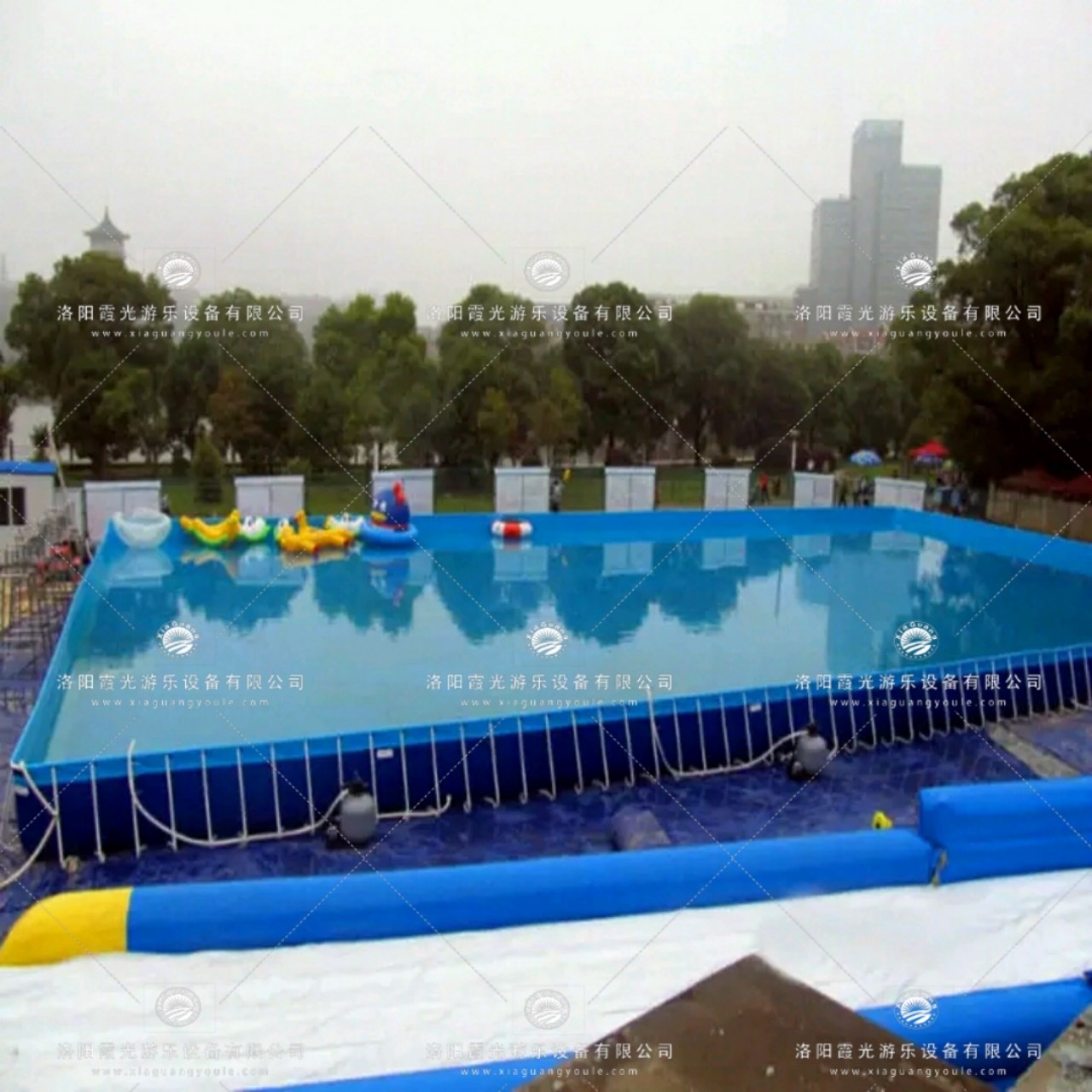 长坡镇支架游泳池